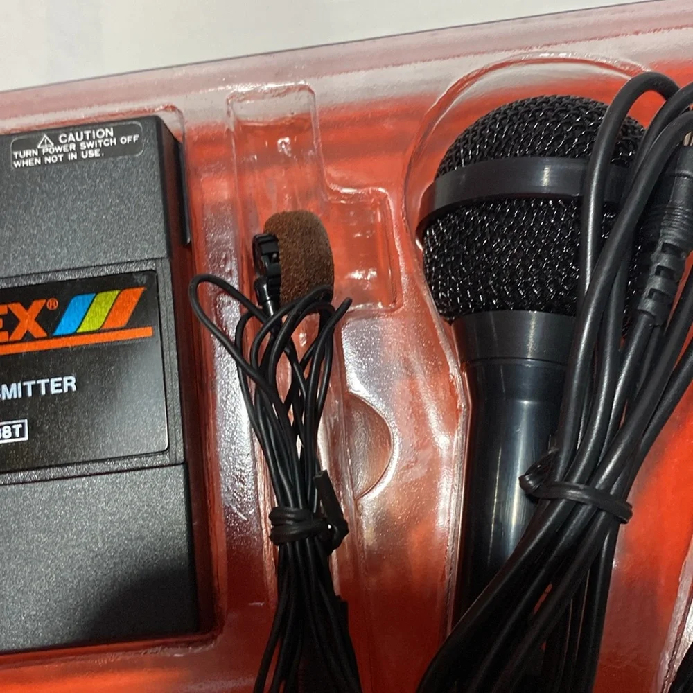 Solidex Magic Mike II Camcorder wireless microphone system twin channel 2 micro